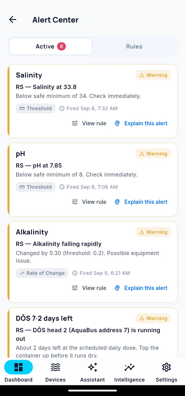 The Alert Center