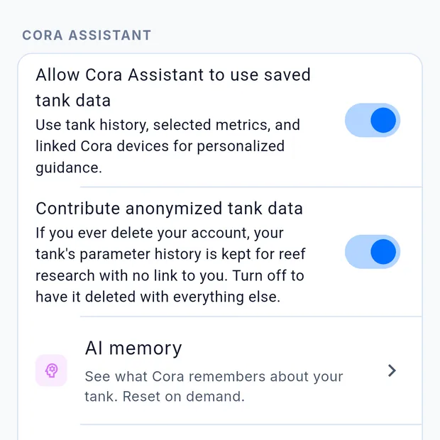 Assistant consent